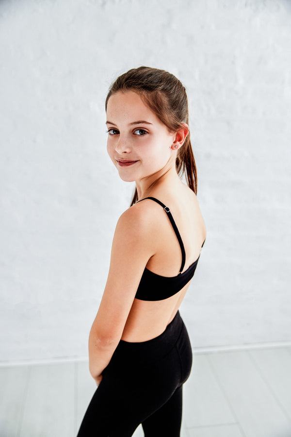 Girls Black Bralette - Elli