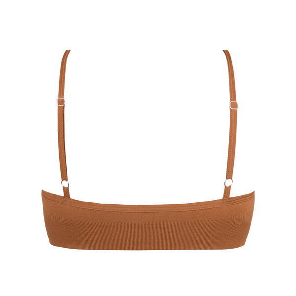 Womens Brown Bralette - Elli