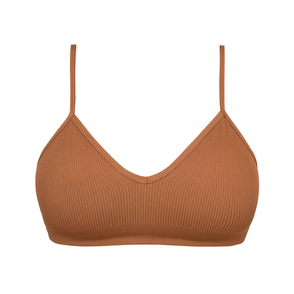 Womens Brown Bralette - Elli