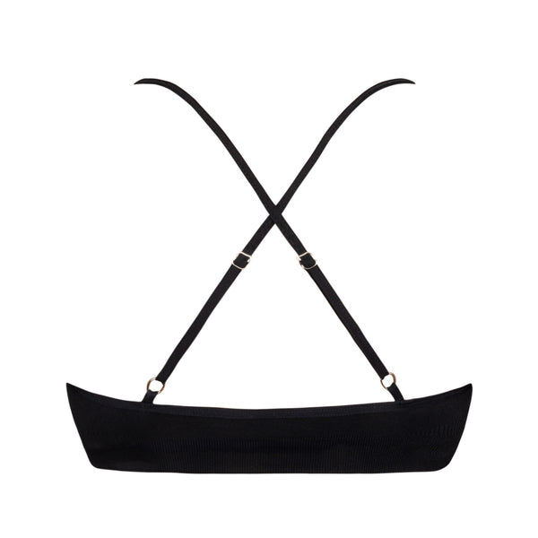 Womens Black Bralette - Elli