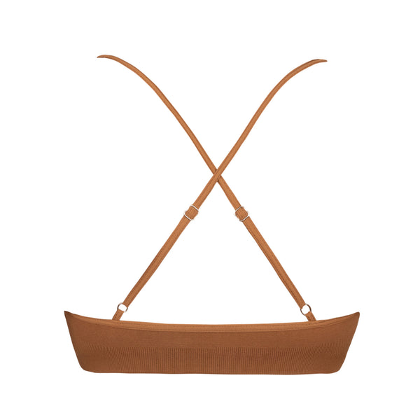 Womens Brown Bralette - Elli