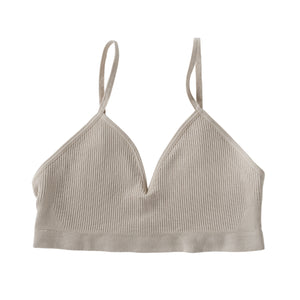 Non Disclosure Apparel Nipple Concealing Bralette in Beach Color Classic Style Junior, Small, Medium Front View