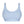 Front view of Gigi Blue Seamless Wireless Bralette by Non Disclosure Apparel.