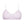 Elli Girls Bralette in Pink – non-padded nipple concealing wireless starter bra, front view, ribbed fabric