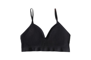 jetty color - size medium - front view - nipple concealing bralette