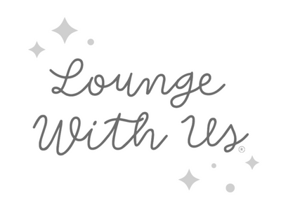 lounge with us press logo for non disclosure apparel