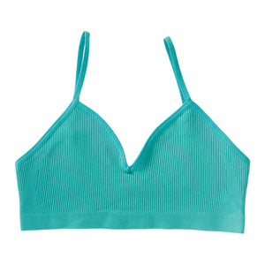 Non Disclosure Apparel Nipple Concealing Bralette in Atlantic Color Classic Style Junior, Small, Medium Front View